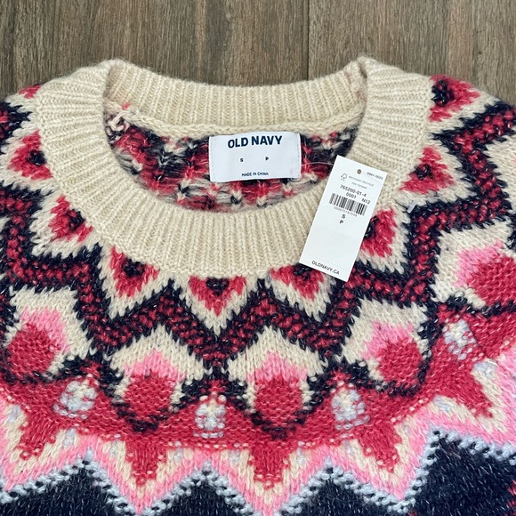 Old Navy Fair Isle Cozy Sweater - Picture 2 of 2